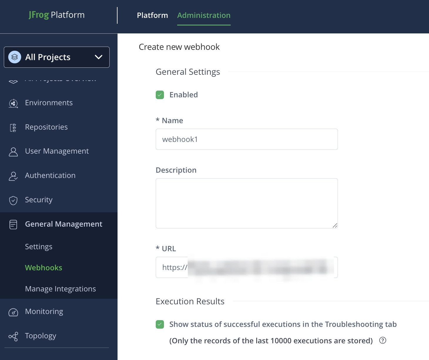 Add Webhook Add Webhook